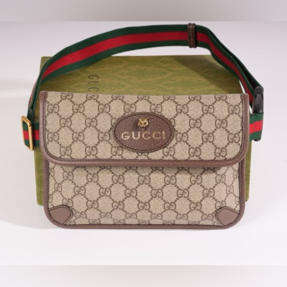 NEO VINTAGE GG SUPREME BELT BAG | Beige | GG Canvas